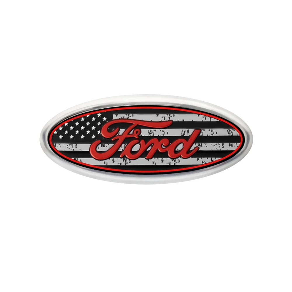 Car Styling Steering Wheel Center Cover Sticker Badge Decor Auto Accessories For Ford Focus Mk4 Kuga Fiesta Mk7 Explorer Mustang