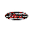 Car Styling Steering Wheel Center Cover Sticker Badge Decor Auto Accessories For Ford Focus Mk4 Kuga Fiesta Mk7 Explorer Mustang