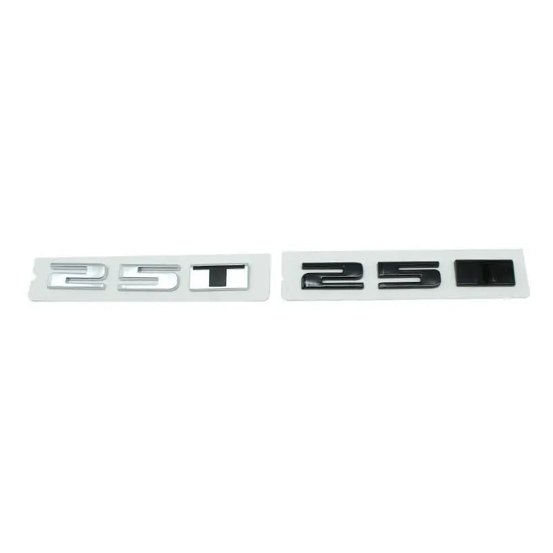 ATSL CT4 56 XTS AWD 25T 40T emblem mark car stickers for Cadillac XT4/5/6 rear tail 28T displacement refit labeling decals