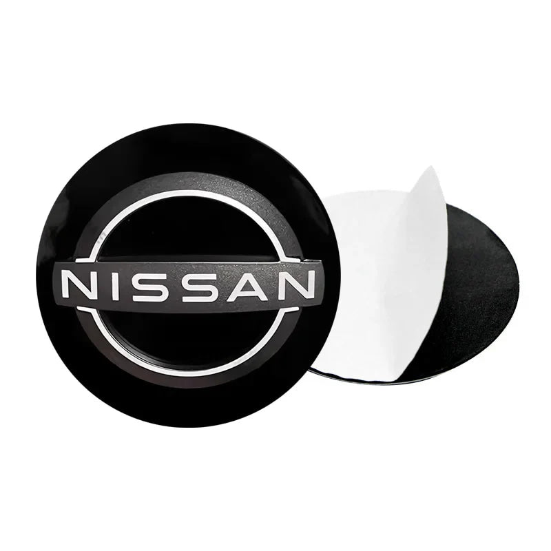 4Pcs Car Wheel Hub Cover Rim Center Cap Decorative Accessories Fit Nissan Magnite Qashqai Ariya X-Trail/Rogue Note Sentra Altima