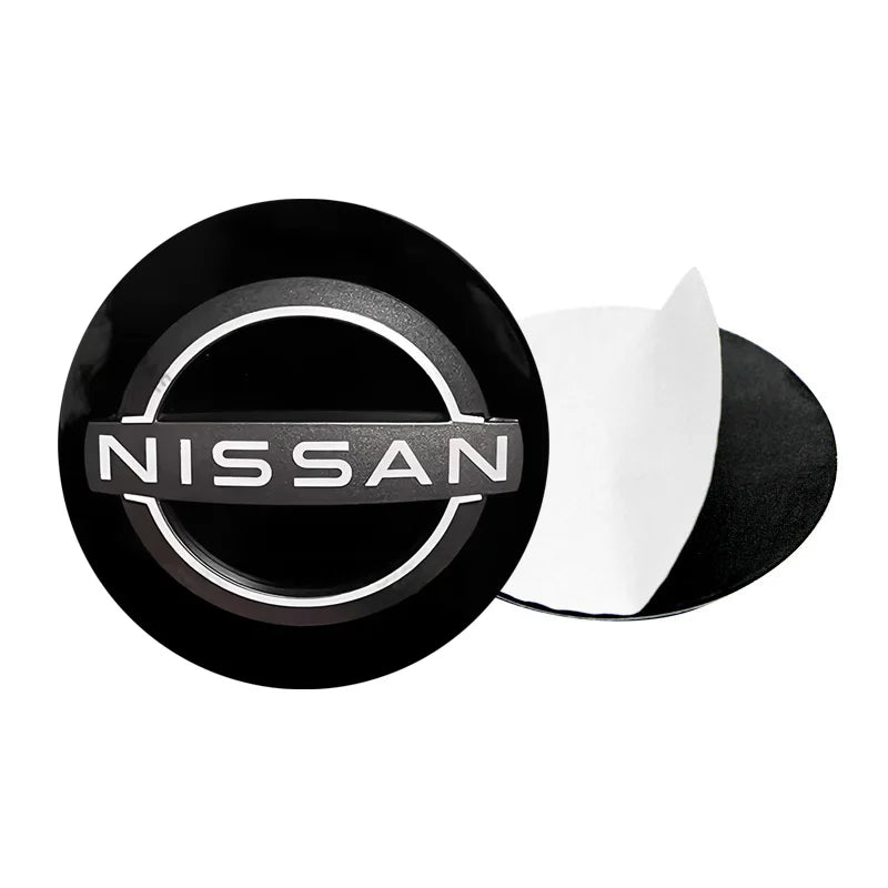 4Pcs Car Wheel Hub Cover Rim Center Cap Decorative Accessories Fit Nissan Magnite Qashqai Ariya X-Trail/Rogue Note Sentra Altima