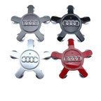 For Audi 4pcs135mm Car Styling AUDI Wheel Center Cap Hub Covers Badge For Audi A3 A4 A5 A6 A7 A8 S4 Auto Exterior Accessories