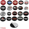 4Pcs 62mm 57mm Car Wheel Center Hub Caps Cover Badge Accessories For Toyota Prado Yaris Hilux Verso Fortuner Supra Corolla Camry