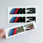 Suitable For BMW Group M3 Emblem Standard Trunk Tail Standard ABS Logo Sticker For BMW E30 E46 E36 E90/E92/E93 F80 GTS CRT CSL