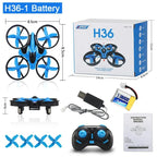 Mini Dron H36 de 6 ejes sin cabeza, Dron FPV de bolsillo con Control remoto, helicóptero, avión, RC, cuadricóptero, juguetes, regalo de Navidad para niños