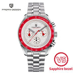 2025 New PAGANI DESIGN AK Project Mars Men's Watches Luxury Quartz Watch Men AR Sapphire Speed Sport Chronograph Automatic Date