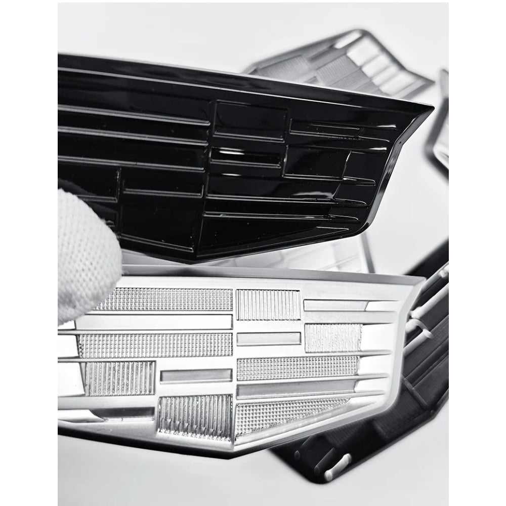 ABS Car Body Stickers Side Decals Emblem for Cadillac CT5 XT5 XT6 Escalade CTS DTS SLS XLR ATS SRX Tiburon Deville Accessories