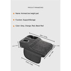 Car Console Armrest Box Booster Pad Car Arm Rest Padded Cover For Mercedes Benz AMG W204 W206 W205 W203 W211 W212 W213 W210 W124