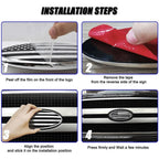 American Flag Grille and Tailgate Emblem Set for Ford F150 F250 - Show Your Patriotism and Style on the Road