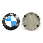 BMW GROUP 4Pcs 56/68mm Car Wheel Center Hub Cap For BMW E87 M Performance E36 E46 E60 E90 E91 E92 E93 F30 F20 M3 Car Accessories