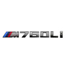 5.5cm for M logo new gray ABS sticker trunk badge for BMW M330i M340i M430i M440i M530i M540i M550i decoration accessories.