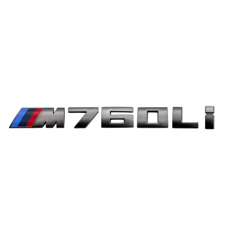 5.5cm for M logo new gray ABS sticker trunk badge for BMW M330i M340i M430i M440i M530i M540i M550i decoration accessories.