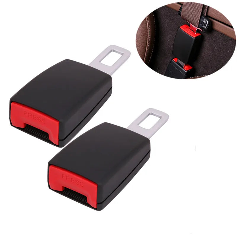 Car Seatbelt Extender Auto Seat Belt Extender Vehicle Thickened Insert Plug Buckle Extension Accessories