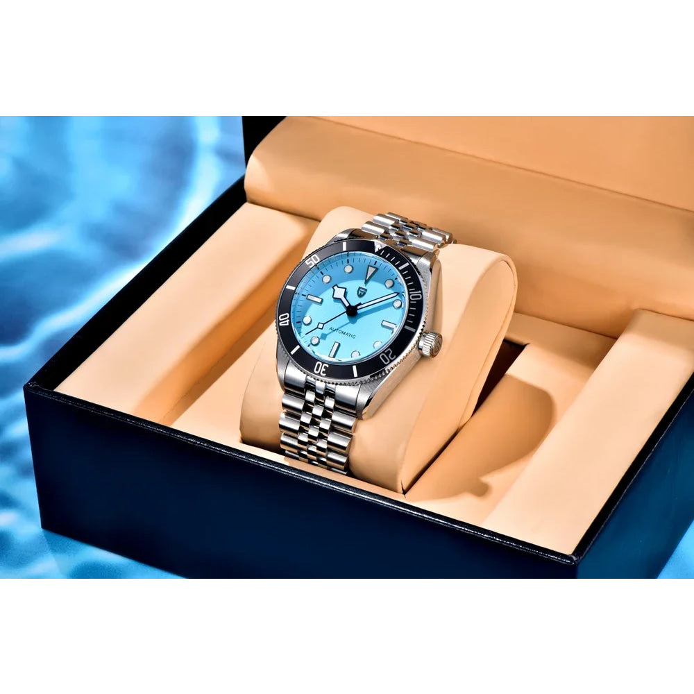 PAGANI DESIGN BB58 Retro Mens Watches 2026 Luxury Automatic Watch For Man Mechanical Wristwatch AR Sapphire Waterproof Men Gift