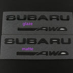 ABS Car Rear Trunk Sticker Emblem for Subaru WRX BRZ STI XV FORESTER IMPREZA LEGACY OUTBACK Auto Body Tail Letter Badge Decal