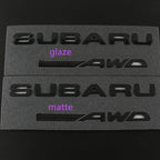 ABS Car Rear Trunk Sticker Emblem for Subaru WRX BRZ STI XV FORESTER IMPREZA LEGACY OUTBACK Auto Body Tail Letter Badge Decal