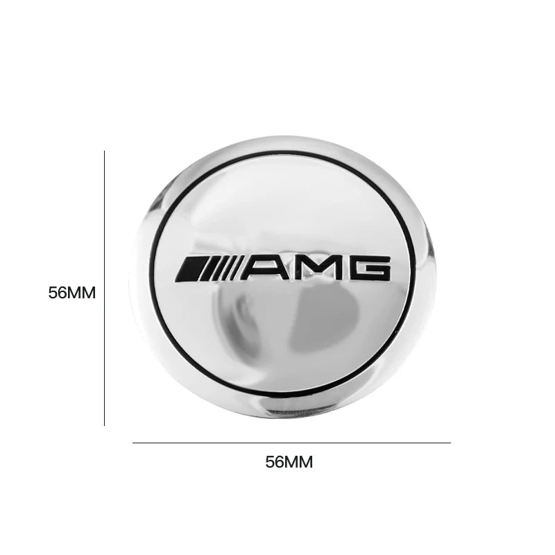 4PCS 56mm Car Styling Wheel Center Hub Caps Rim Cover Badge Emblem Sticker For Mercedes Benz AMG W205 W204 W206 W213 W212 W211 W