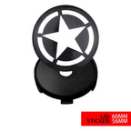 4pcs Car Styling Wheel Center Hub Caps Tire center Covers Hubcap For Jeep Grand Cherokee Wrangler JK Gladiator Compass Renegade