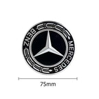 4PCS 75mm Car Wheel Center Hub Caps Cover for Mercedes Benz B/C/E/S Class A Class C200L GLC GLK CLA Accessories