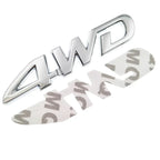 4WD Metal Sticker 3D Chrome Emblem 4X4 Badge Decal Car Styling for Honda CRV Accord Civic Suzuki Grand Vitara Swift SX4 Sticker