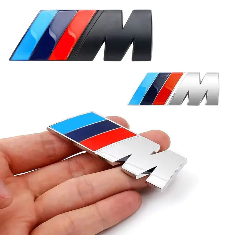 3D Metal Car Rear Trunk Emblem For BMW M Power E39 E46 E30 E36 G20 E87 E60 E90 Tail Letter Sticker Decoration