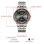 CADISEN Automatic Mechanical Ultra-thin Wriswatch MIYOTA 9015 Top Brand Luxury Curved Single-dome Sapphire Crystal Watch Man