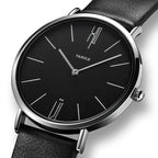 Luxury Top Brand Men's Quartz Wrist Watches Men Business Leather Quartz Clock Women Men's Watches Man's Wristwatch Gifts for Men