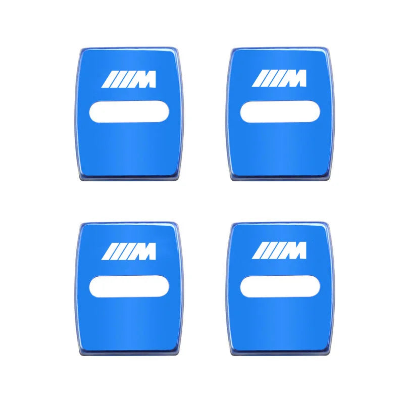 4Pcs Stainless Steel Door Lock Protector Cap Cover For BMW X1 X2 X3 X4 X5 X6 X7 F07 F10 F20 F30 F34 F40 G11 G12 G20 G30 G32