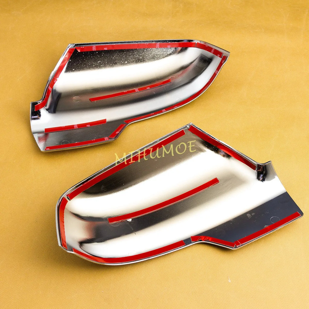 For Dodge Ram 1500 2019 2020 2021 2022 2023 2024 2025 Car Rear View Side Mirror Cover Caps Trim Chrome