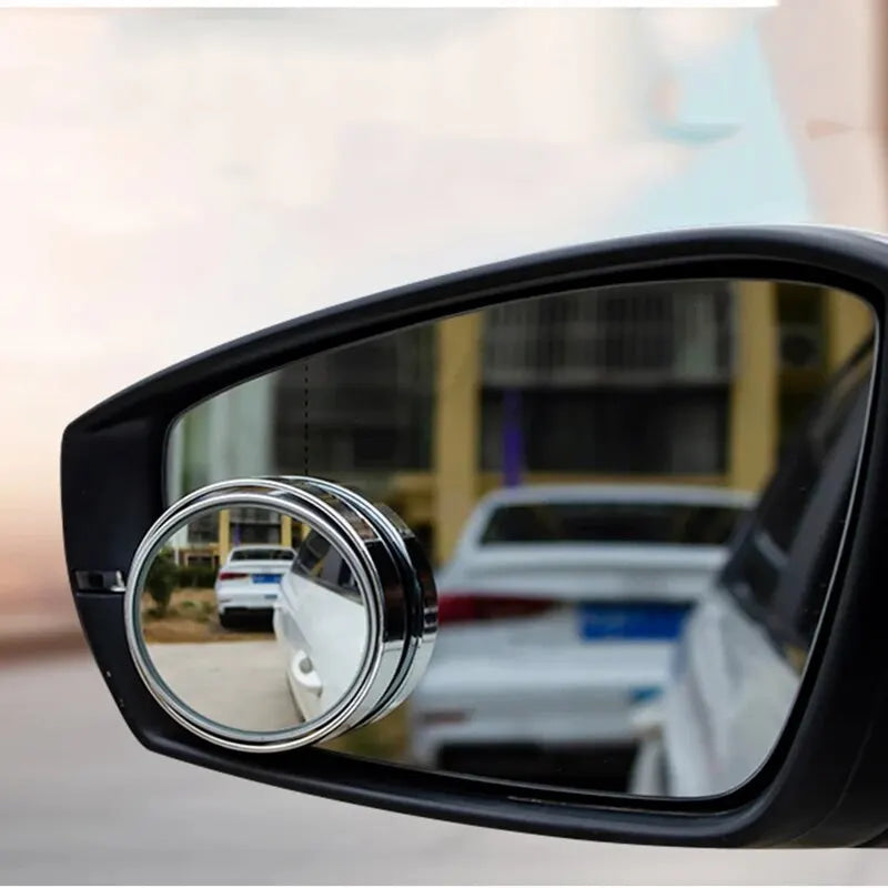 Espejo retrovisor para punto ciego de coche, cubierta de lluvia multifuncional 2 en 1 para días lluviosos, vista expandible, conducción de seguridad, 2 uds.