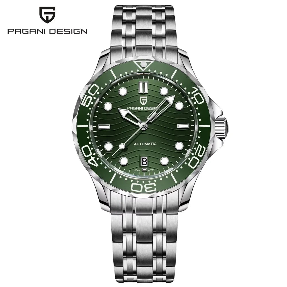 2026 New PAGANI DESIGN Men's Mechanical Watches Top Luxury Automatic Watch For Men AR Sapphire Luminous Waterproof ceramic Bezel