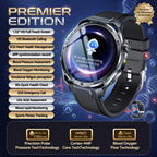 2026 New ECG AI Health Smartwatch for Men 1.53"AMOLED BP/Heart Rate Monitor BT Call IP68 Waterproof Smart Watch for Android IOS