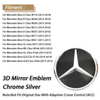 1pcs For Mercedes Benz B/C/E/S W176 W246 W205 W212 W207 W217  W166 X166 X156 X204 Front Grille Emblem Star Badge