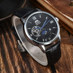 Mechanical Unisex Automatic World Time Full Function Leather Strap Water Resistant Shockproof Star Orient Series