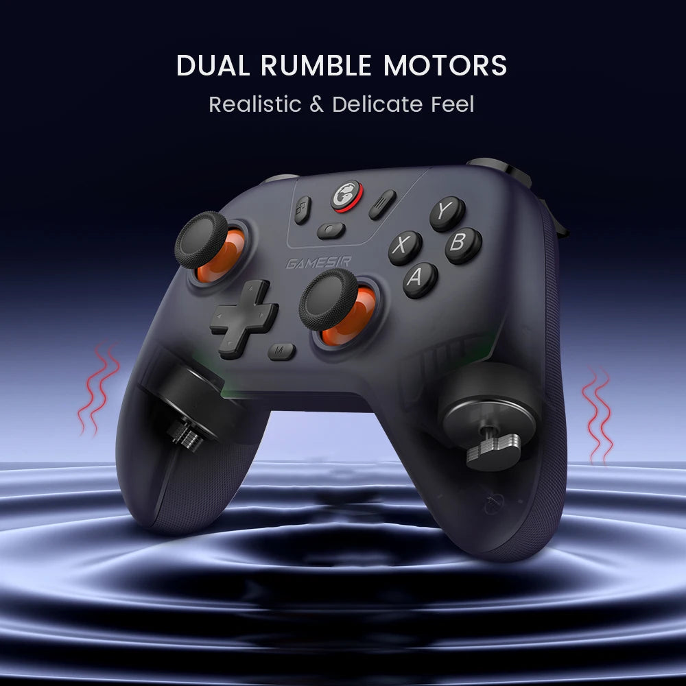 GameSir T4 Nova Lite Switch controlador efecto Hall Gamepad para Nintendo Switch iPhone Android teléfono móvil Windows PC Steam