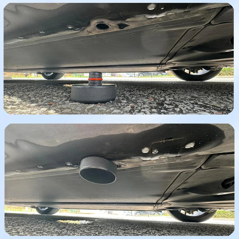 4pcs Lifting Jack Pads for Tesla Model 3 Y S X Juniper Accessories Rubber Puck Chassis Lift Stand Adapter Battery Protective Pad
