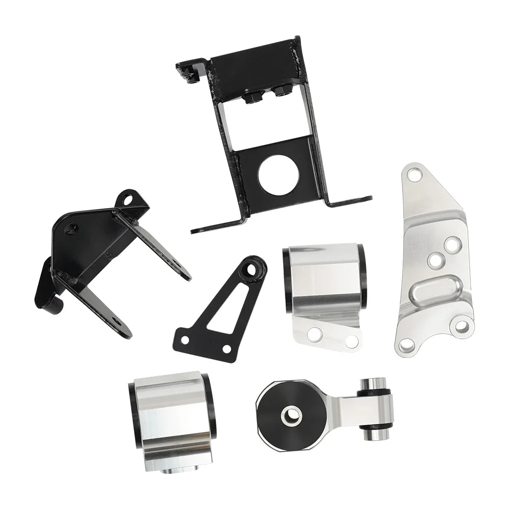 Engine Mounting Bracket Engine Swap Mount Kit Set For 2006-2011 Honda Civic Si K20 K24 FA FG FD