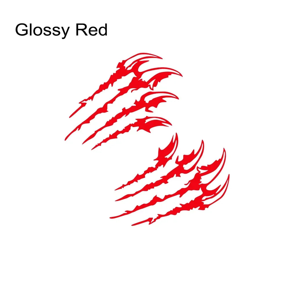 Universal Car Lamp Eyebrow Sharp Claw Stickers Headlight PVC Decals For Audi Alfa BMW Ford Honda Suzuki Auto Tuning Accessories