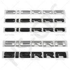 new old letter logo car stickers for GMC sierra Rear Trunk Emblem Logo boot label trunk modified Accessories decoration decals
