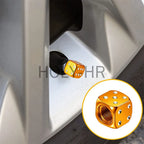 Aluminum Dice Tire Valve Caps Dustproof Car Truck Motocycle Bike Dice Wheel Stem Tyre Tire Wheel Stem Air Valve Dust Cap Cover