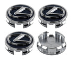4Pc 56/60mm Logo Hub Caps Car Wheel Center Cover For Lexus CT200h NX300h RX300 RX330 F Sport IS RX NX ES LS GS UX LX LC RC GC GX
