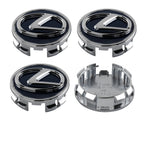 4Pc 56/60mm Logo Hub Caps Car Wheel Center Cover For Lexus CT200h NX300h RX300 RX330 F Sport IS RX NX ES LS GS UX LX LC RC GC GX