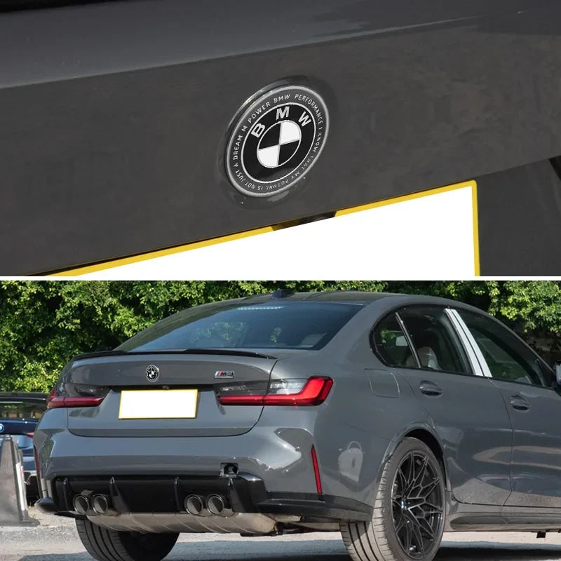 82mm 74mm car Front Hood Emblem rear boot trunk logo For BMW M G20 G32 G11 X3 X5 X4 X6 X7 G30 G12 F40 F30 X1 Accessories