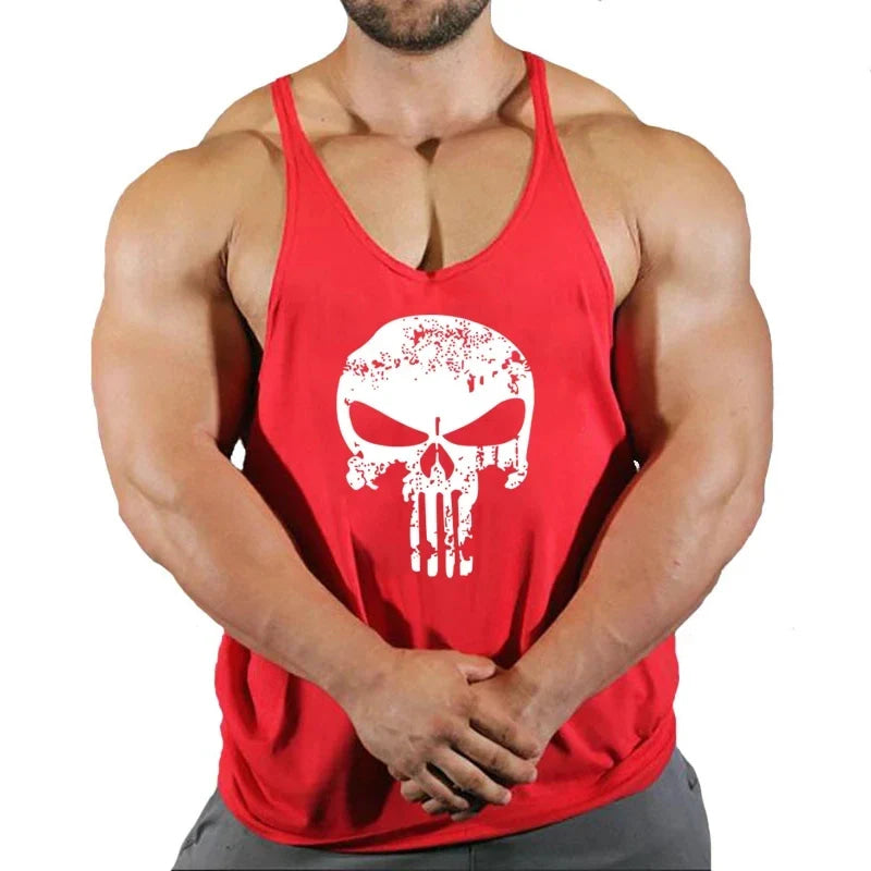 Gym Top Men Shirt Fitness Man Bodybuilding Clothing Men's Clothes Stringer Muscular Vest Singlets Vests Singlet T-shirts Tops