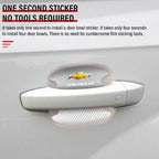 Car Door Sticker Carbon Fiber Scratches Resistant Cover For Chevrolet Silverado Impala Malibu Equinox Cruze Camaro Spark Aveo