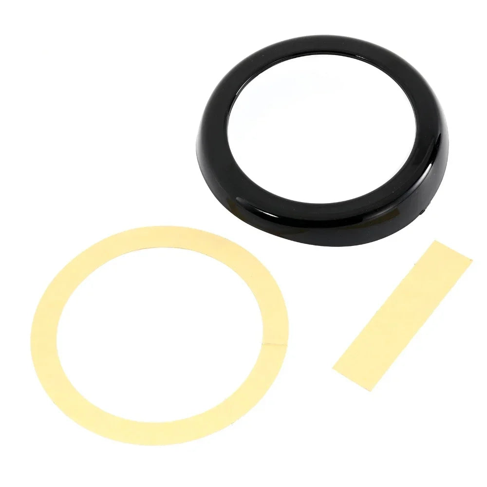 Rear Tailgate Badge Ring Logo Frame Cover Black Rear Trunk Emblem Decoration Trim For BMW X5 X6 X5M F15 F16 F85 F86 1999-2018