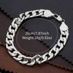 2 uds relojes de negocios para hombres reloj de cuarzo con banda de acero a la moda reloj con calendario masculino pulsera reloj Masculino (sin caja)