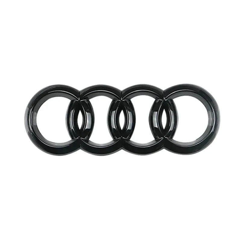 4 Rings ABS Car Front Hood Emblem Bonnet Rear Logo For Audi A3 A4 B8 8P A6 C7 A5 Q5 B7 B6 B9 SLINE QUTTRO RS Q3 Q7 S3 S4 S5 S6