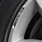4Pcs Metal Car Wheel Hub Sticker Decorative Accessories For Mercedes Benz AMG GLE GLC W205 W206 W203 W204 W210 W212 W213