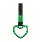 JDM Train Bus Handle Hand Strap Ring Heart Styling Drift Charm Strap Drift Auto Warning Ring Car Strap Car Rear Bumper Supplies